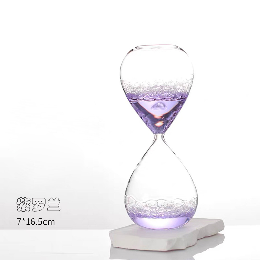 Burbuja creativa sueño burbuja reloj de arena puff señorita cantando reloj de arena multicolor para la selección