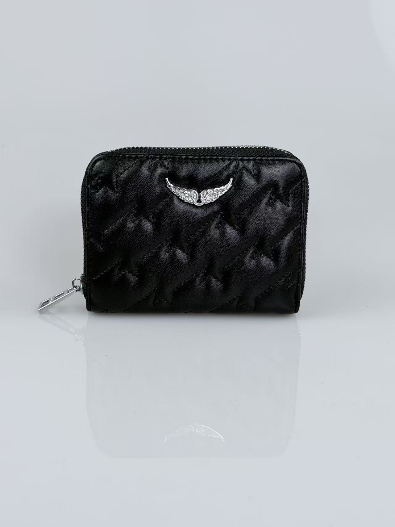 ZW Cartera Cartera de tarjetas de mano Europa y América simple Cartera de moda atmósfera nueva