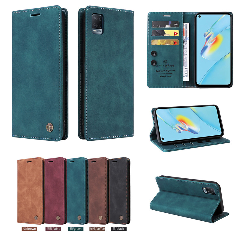 For Samsung S25Ultra Magnetic Protective Leather Case A36/A56 Mobile Phone Case Flip Card Wallet Protective Case