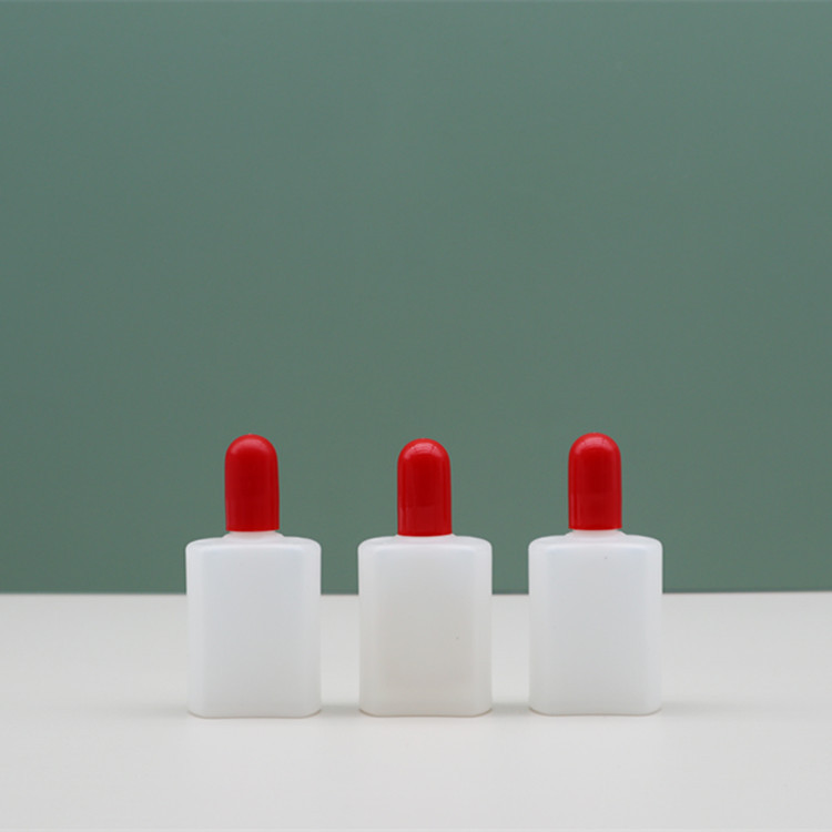 透明塑料液体挤压扁瓶三件套40ml HDPE油墨滴液瓶墨水包装瓶 优惠