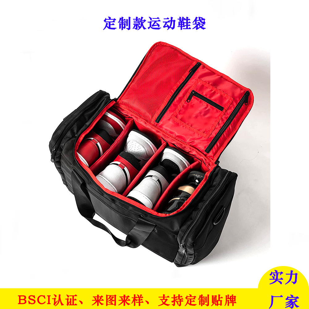 Big sports luggage shoulder bag for traveling for gym