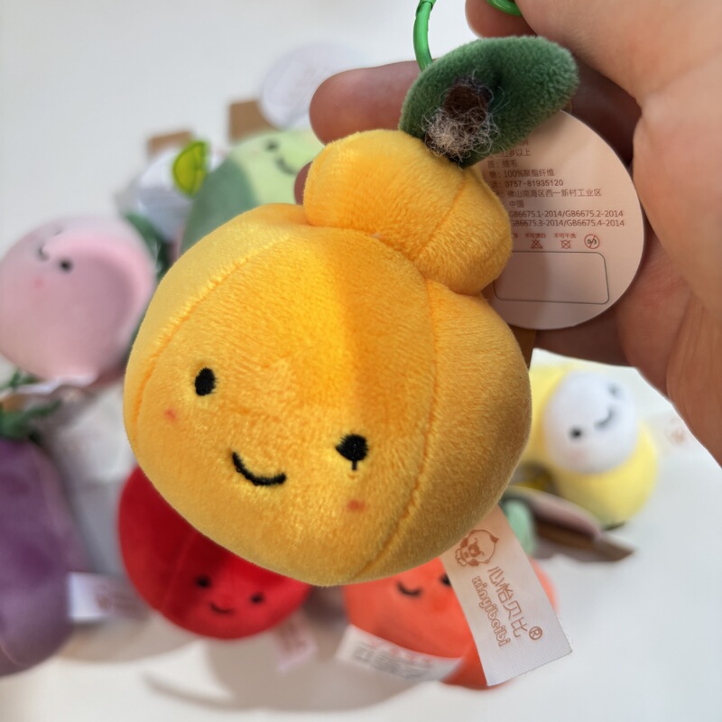 美しい意味のフルーツぬいぐるみペンダントショートぬいぐるみキーホルダーアップル人形バックパック人形かわいいティーンエイジャーアクセサリー|undefined