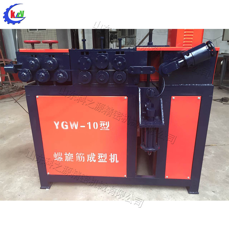 数控螺旋筋成型机 高铁螺旋筋卷圈设备 全自动螺旋筋卷圈切断机