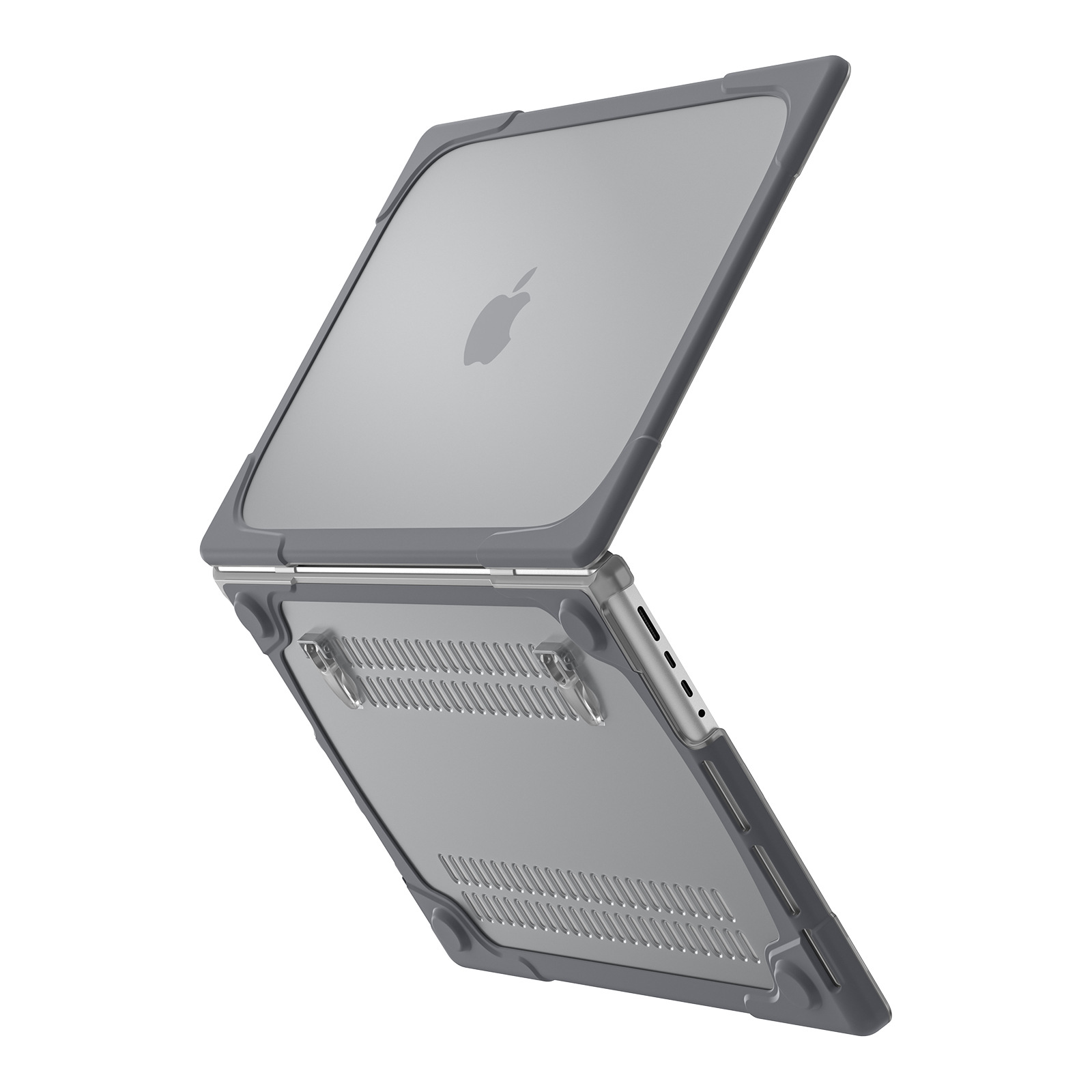 适用苹果笔记本pro14寸电脑保护套Macbook Air13散热pc支架防摔壳-阿里巴巴