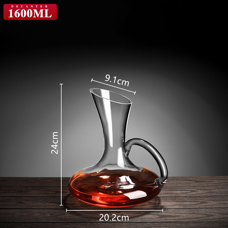 손잡이가 있는 디캔터 1.6L