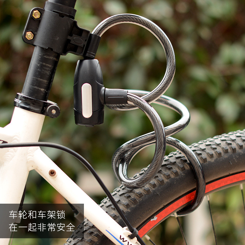 マウンテンバイクのロック電気自動車のロックパスワード固定携帯型自転車の盗難防止チェーンロック部品大全|undefined