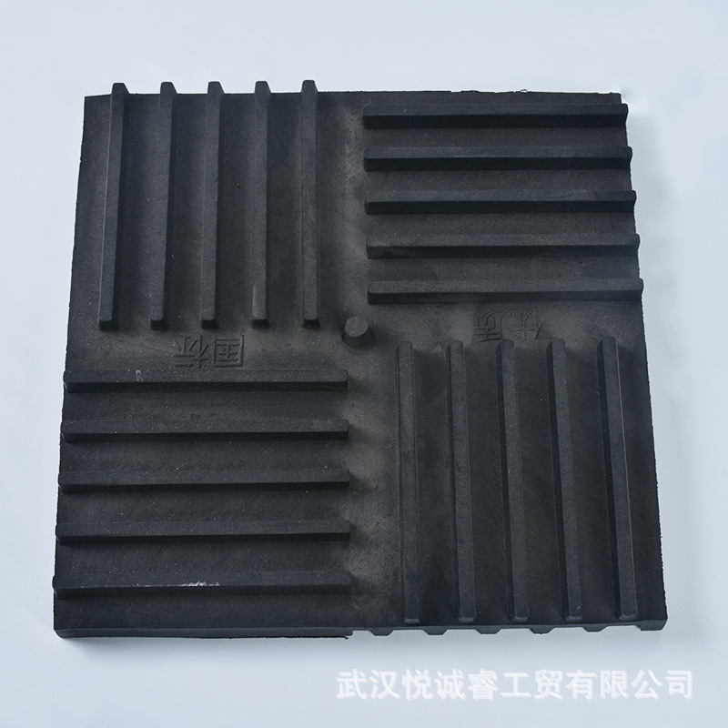 厂家批量供应空调缓冲橡胶减震垫 工业加厚风机黑色减振垫片