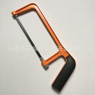 Small saw 6-inch mini aluminum alloy hacksaw frame fixed small hacksaw student household manual saw woodworking saw