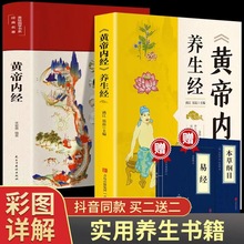 黄帝内经全集养生经正版原著原文白话文精装图解中医基础理论书籍