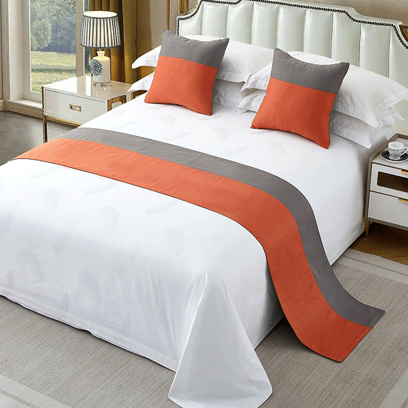 로즈 레드 오렌지와 딥 실크 코튼