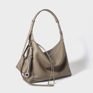 Bags Korean Niche Best-Selling Single Shoulder Underarm Crossbody Bag Women's Large Capacity Tote Bag High-End Genuine Leather Women's Bag
