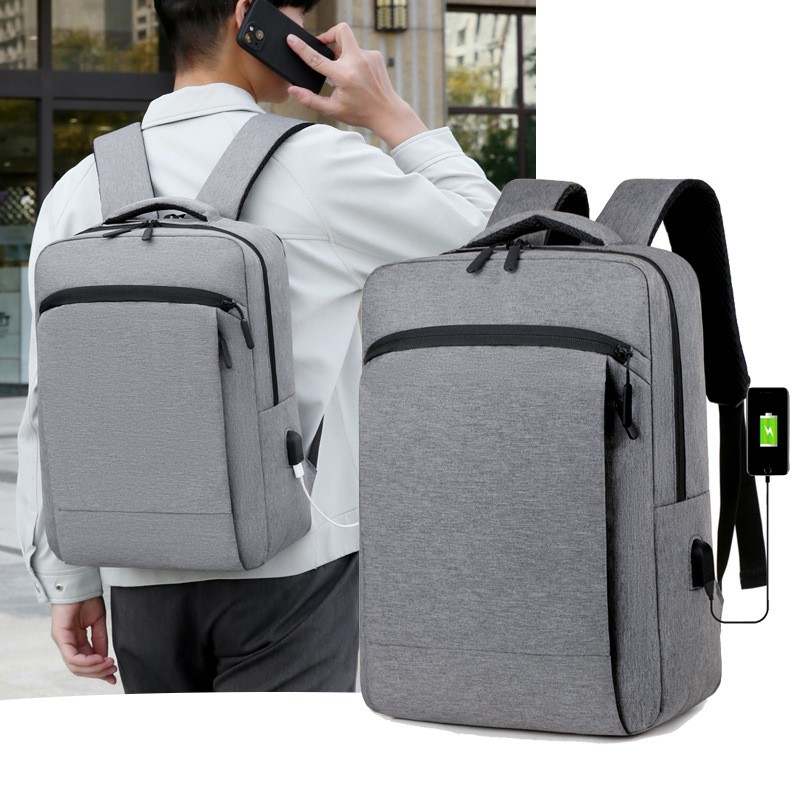 New cross-border large-capacity backpack for outdoor leisure and travel, stylish and versatile business commuter laptop backpack