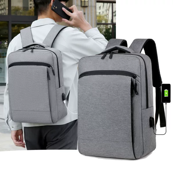 New cross-border large-capacity backpack for outdoor leisure and travel, stylish and versatile business commuter laptop backpack