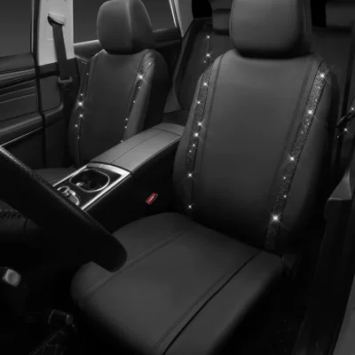 Diamond Leather Car Seat: Universal seat cover