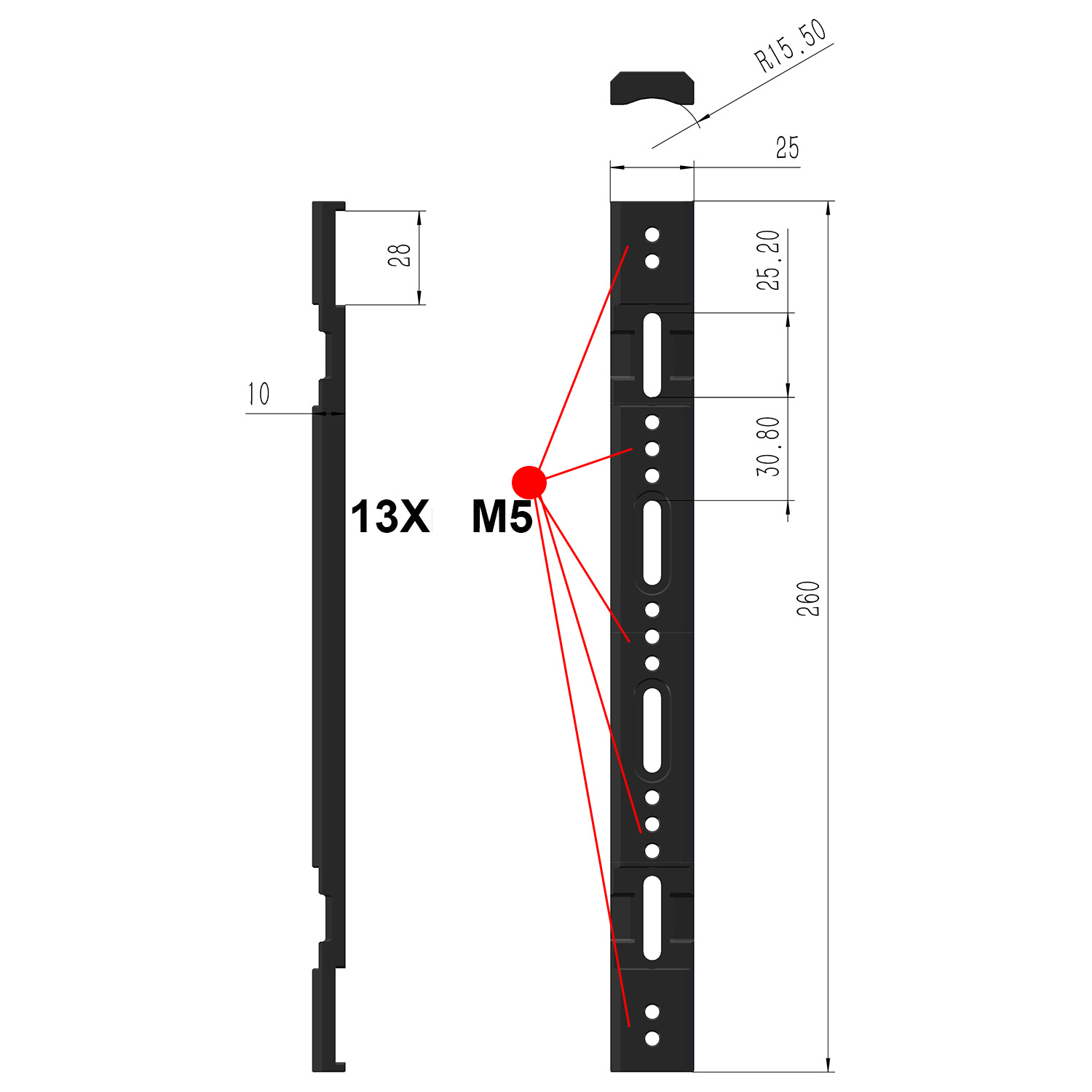 Electric Bicycle Lithium Battery Fixed Rail Sports Water Bottle Expansion Bracket with Hailong Parrot Tiger Shark