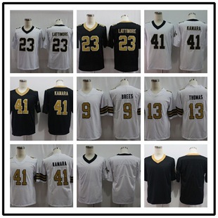 American Rugby Suit New Saints Saints2#7#9#13#23#41Kamara Legendary Second Generation Jersey