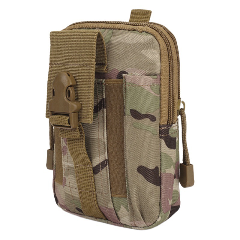 Luopu Molle Wear Belt Coin Purse Hanging Bag Men's Camouflage Outdoor Sports Mobile Phone Bag Tactical Waist Bag Wholesale