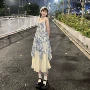 夏季碎花新款甜美连衣裙