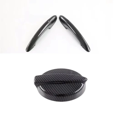 Suitable for Bmw Other Automotive Exterior Supplies - carbon-fiber-pattern-two-door-smart-handle-fuel-tank-cap