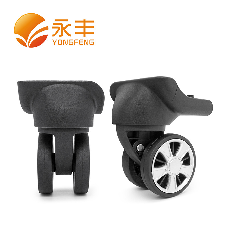 Luggage Suitcase Rubber Wheels Tire Wheel Casters Repair Parts Silent