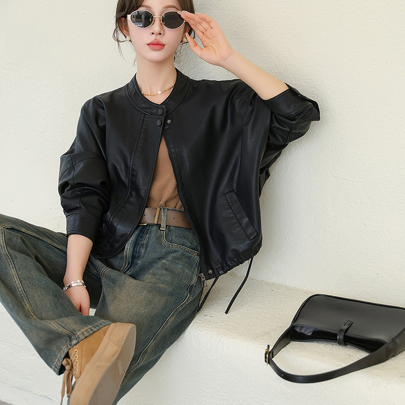 Customized Chain Leather Jackets Are Shipped in Batches, Customized According to Drawings, Customized According to Samples, and Processed with Oem