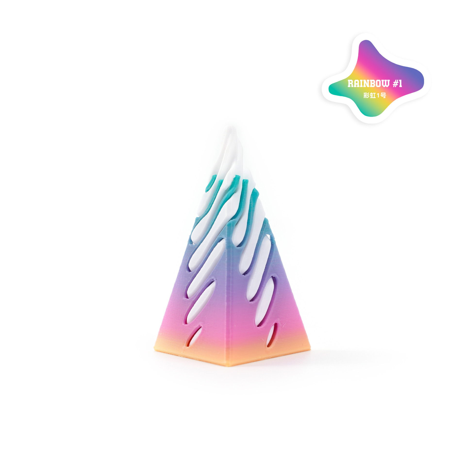 Arco Iris triangular 5cm No. 1 spinning Music