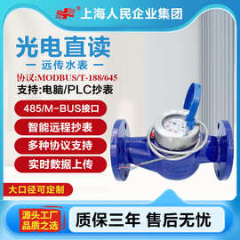 有线光电直读阀控RS485/m-bus接口modbus协议大口径智能远传水表