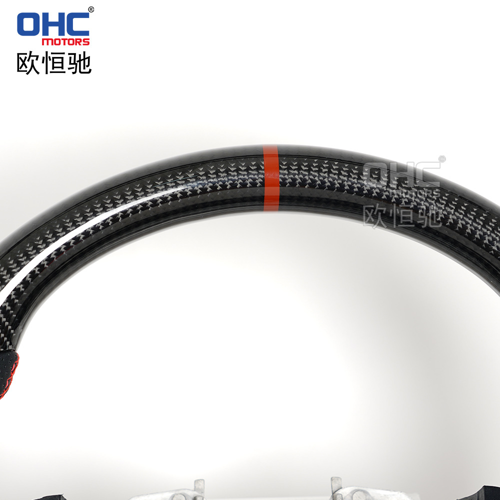 Cross-Border Hot Sale Suitable for 2021-2024 Ford Bronco Carbon Fiber Steering Wheel Modified Off-Road