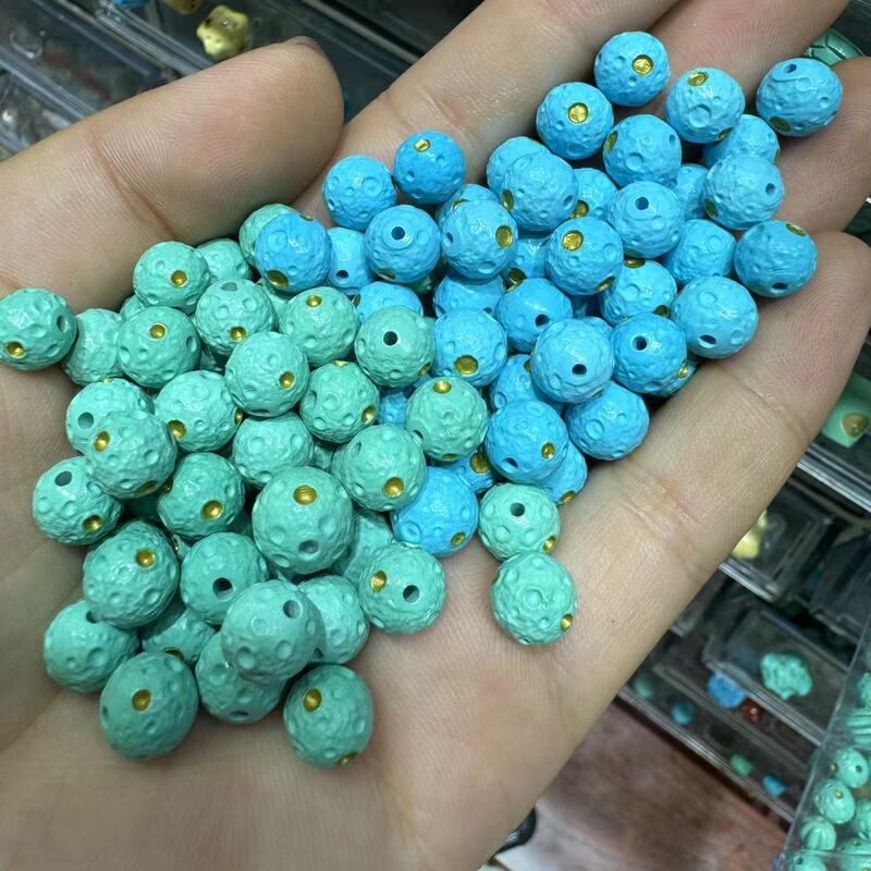 High porcelain turquoise mongson magnesite meteorite bead accessories handmade diy text play fashion accessories beads bracelet jewelry High porcelain turquoise mongson magnesite meteorite bead accessories handmade diy text play fashion accessories beads bracelet jewelry