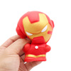 Squish, polyurethane toy, Captain America, Hulk, Spiderman, Iron Man, anti-stress, Marvel