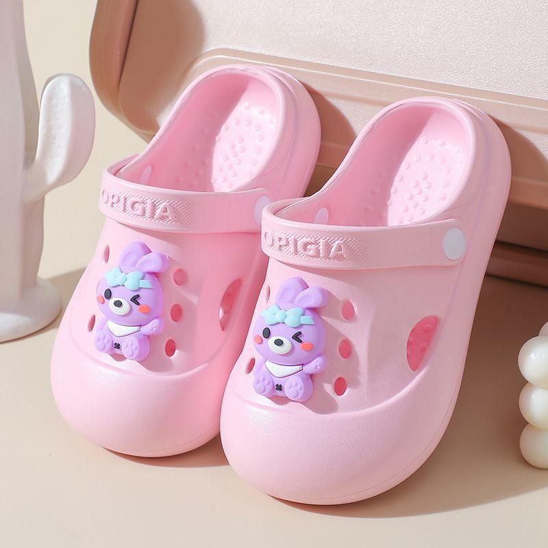 윙크 래빗-핑크 [업그레이드된 EVA 가볍고 편안하며 미끄럼 방지]