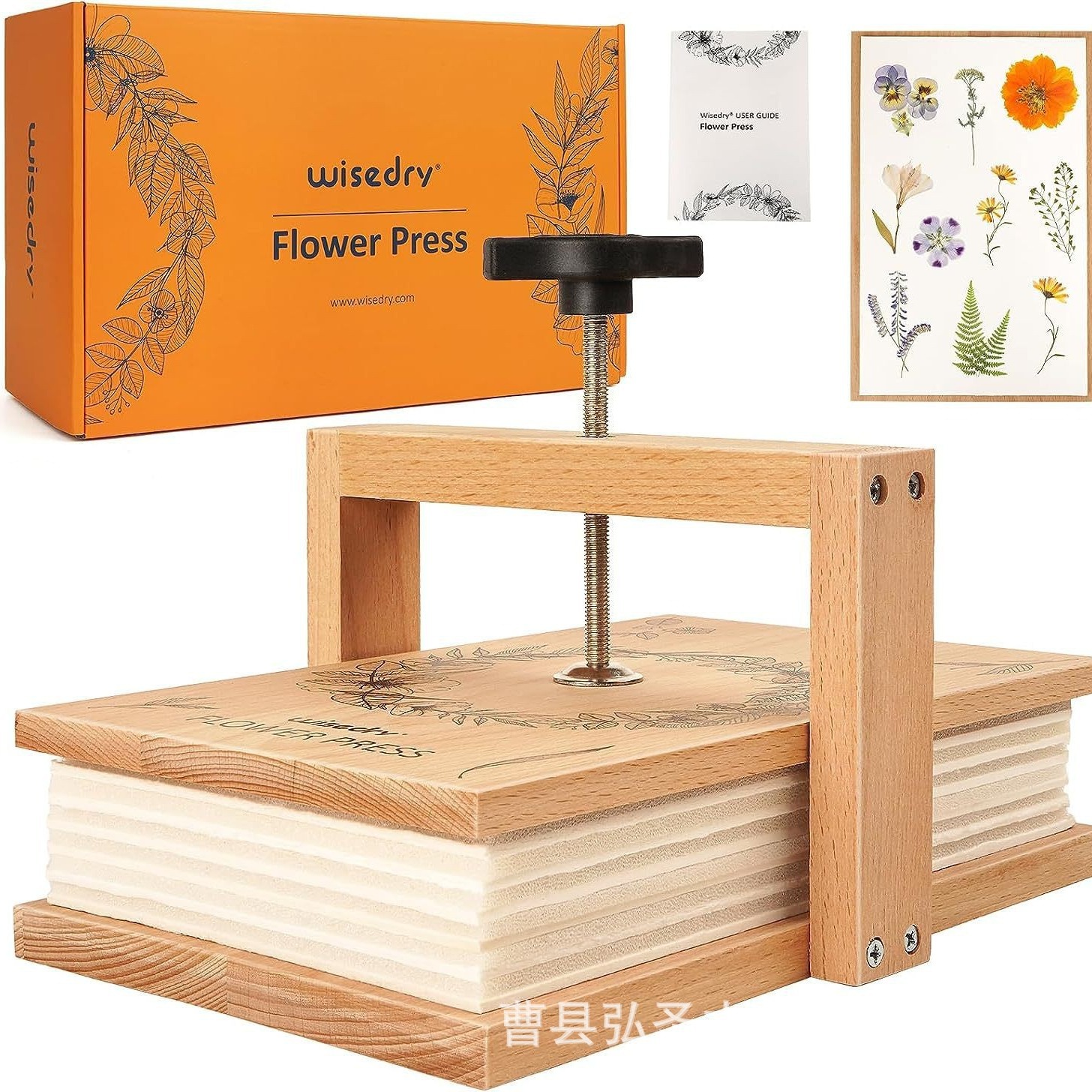 Tablero de relieve hecho a mano de madera maciza, flor seca, flor prensada, herramienta de fabricación de muestras de plantas, regalo creativo de bricolaje hecho a mano simple