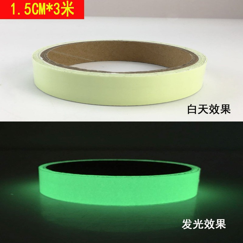 Cinta reflectante fluorescente de seguridad contra incendios, cinta de advertencia PET autoluminiscente, adhesivo de alta adherencia, venta al por mayor, certificación de seguridad industrial