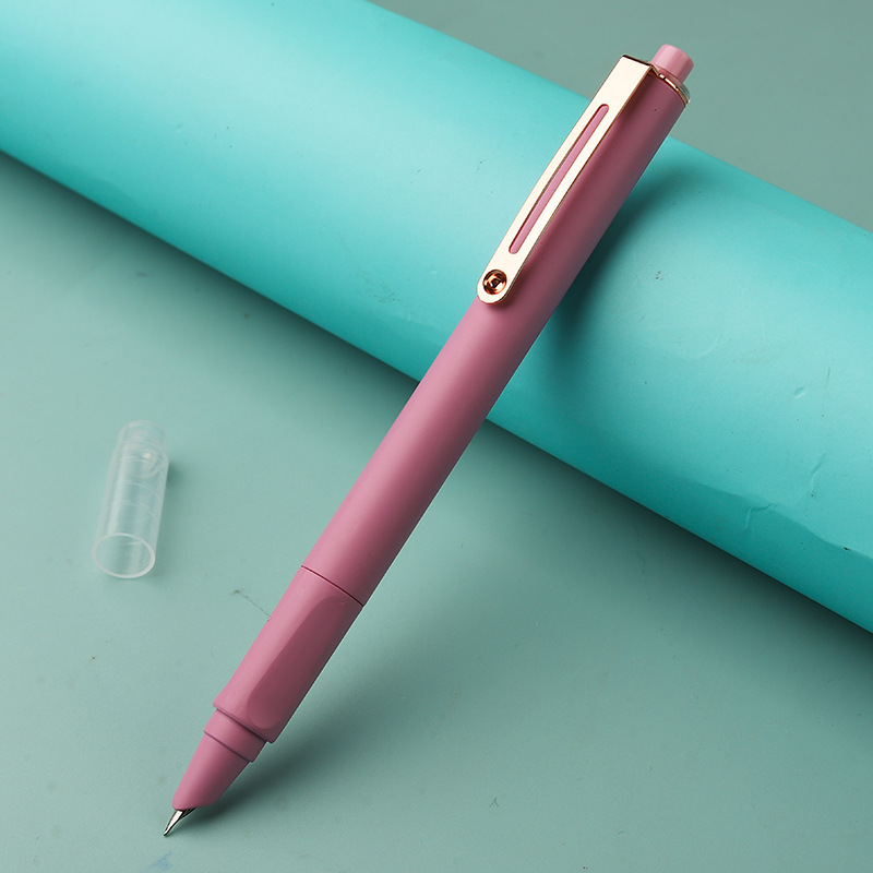 Selección estricta de la pluma Macaron Morandi para practicar la caligrafía con bolígrafo de tinta EF punta E image 66