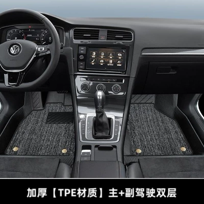 Universal Foot Pad – coil mats - thickened-double-layer-driver-and-passenger-seats-14-20golf-7