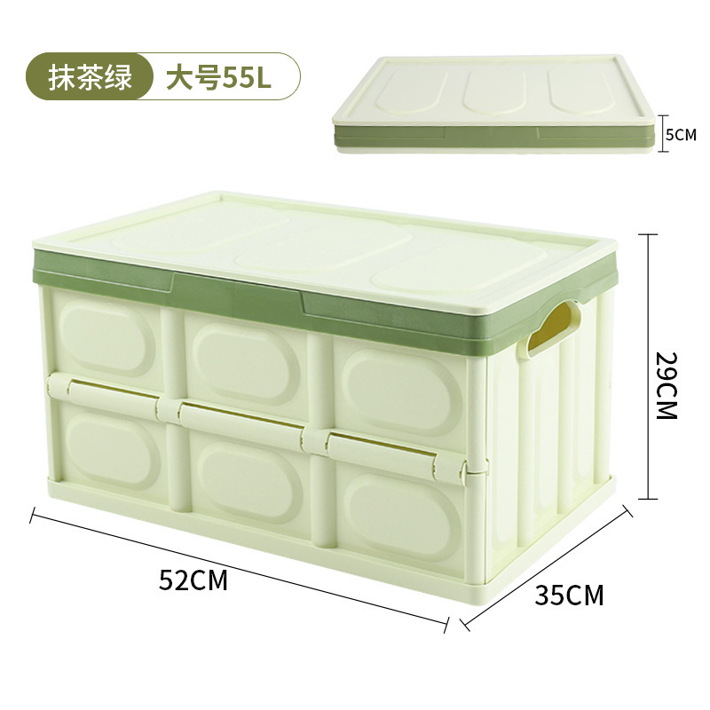Caja de almacenamiento de respaldo del automóvil Caja de almacenamiento de libros plegable montada en el automóvil Caja de almacenamiento de la cola del automóvil