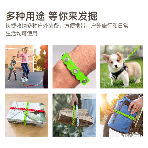 Baby soothing silicone pacifier chain food grade multifunctional strap children's teether toy anti-lost lanyard anti-drop chain