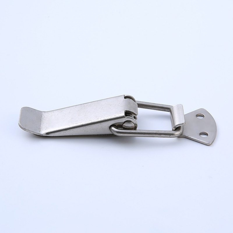 ステンレス製のロック穴のないカモの口のボタンの金属のスプリングのボタンの道具箱のボタンの平たい口の鉄のボタンのロック|undefined
