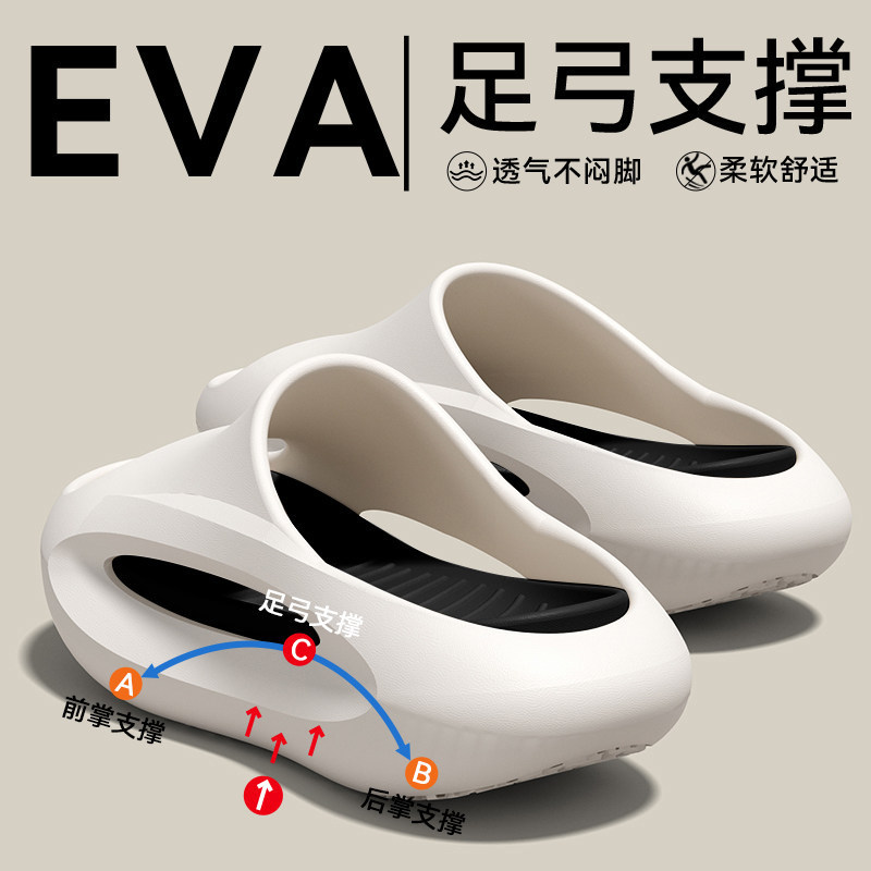 Arch support sandals for men 2026 new summer outdoor sports non-slip odor-resistant wear-resistant thick-soled sandals for men