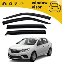 Подходит для 21 Renault LOGAN, дождевики, дождевики на двери, дождевики на окна, дождевики, модифицированные украшения