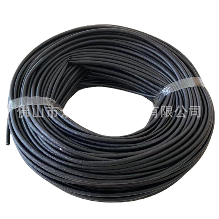 黑色纤维管黑色玻璃纤维管黑色硅胶纤维管纤维管黑色高温管