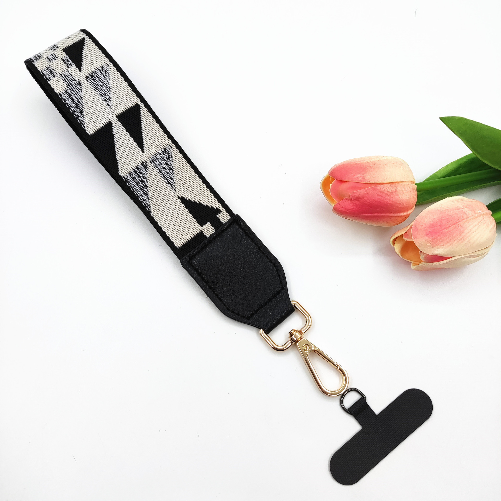 26g Weight Bag Strap Bag Accessories Type 1 Piece Quantity Daily Occasion Polyester Material Geometric Pattern Casual Style 1 Piece Polyester Geometric Bag Strap 3