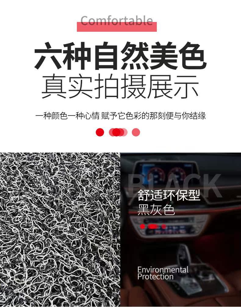 Car Floor Mat Universal Cuttable Driver Passenger