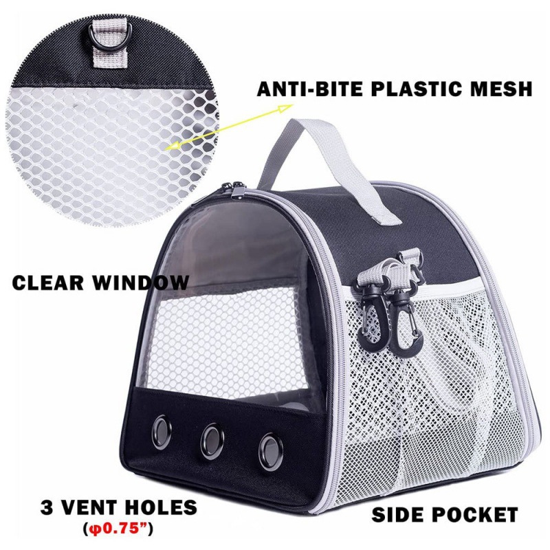 跨境专供宠物外出包便捷式宠物包兔子刺猬小鸟仓鼠包透气宠物笼