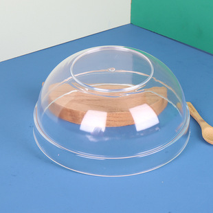 Transparent Plastic Basin Acrylic Small Washbasin Round Beauty Products Cleansing Tools Transparent Beauty Salon Washbasin