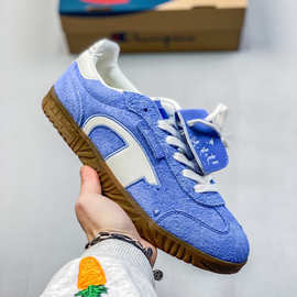 branded sports 德训休闲板鞋男女T头潮牌平底通勤鞋情侣百搭