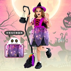 【新商品】ハロウィンコスチューム 子供用 大人用 魔女コスチューム 魔女 ブラックデス ヴァンパイア メイクアップ コスチューム