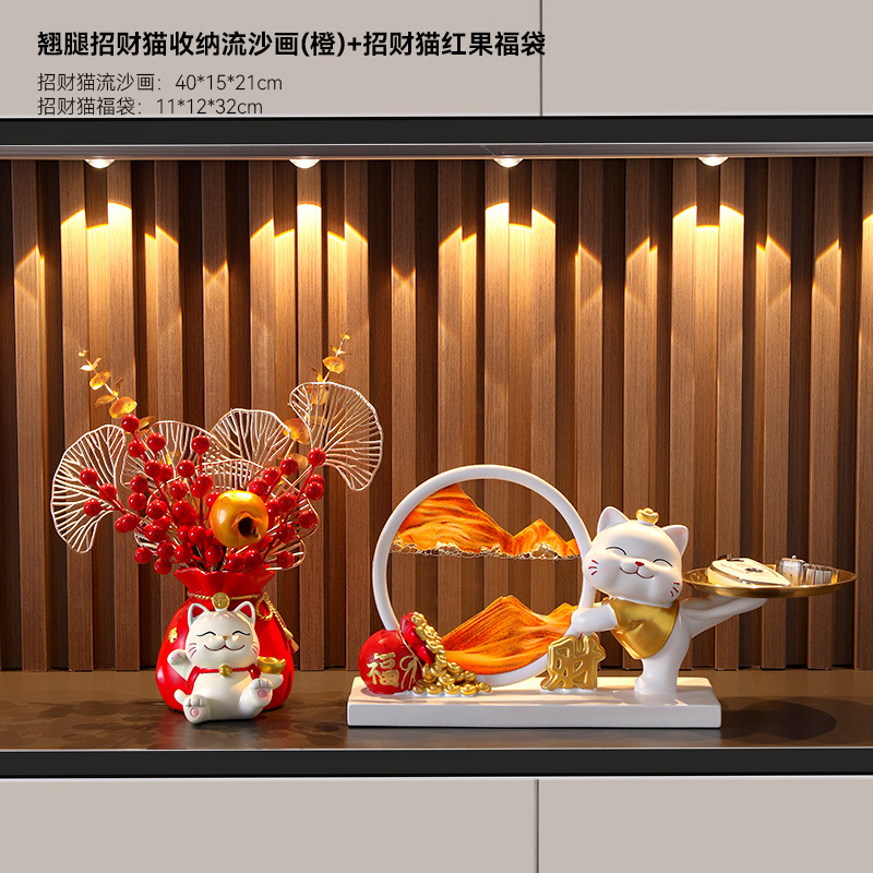 ようこそご自宅へ、玄関収納ラック、装飾品、リビングルームの鍵収納、装飾アレンジメント、高級感|undefined