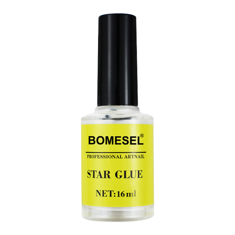Arte de uñas 15ML pegamento de transferencia de cielo estrellado, pegamento de esmalte de uñas, firme y duradero, fábrica más vendida, tienda de uñas al por mayor, suministro especial
