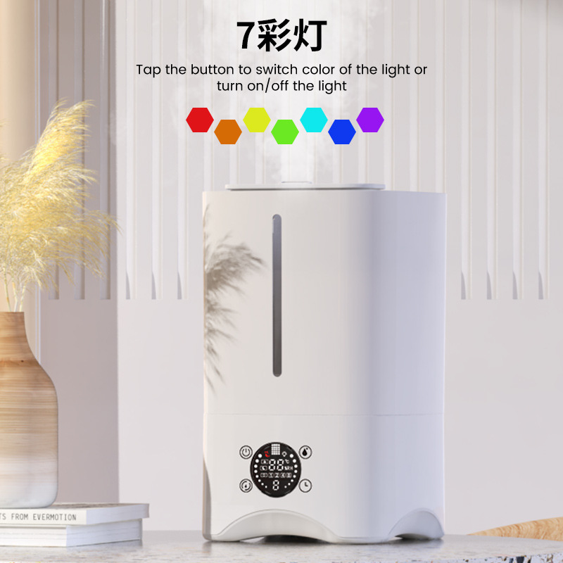 スポット 5L 大容量オフィスインテリジェント UV リモコン加湿器加湿器大型スプレー浄化加湿器卸売|undefined